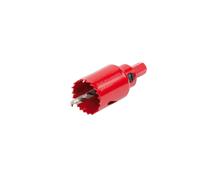 Wolfcraft Sierra de corona bimetal ø35 mm con adaptador y broca piloto