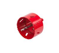 Wolfcraft Sierra de Corona Bimetal Completo con Adaptador y Broca Piloto Ø74 mm