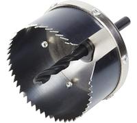 wolfcraft Sierra de corona para cajas de enchufe, Ø 68 mm I 8912000 I Para montaje de cajas de enchufe en madera y placa de yeso laminado, profundidad de corte de 33 mm