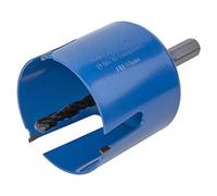 Wolfcraft Sierra de corona universal 3882000 con adaptador preinstalado, profundidad de corte 60 mm