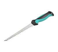 wolfcraft Sierra manual profesional I 4033000 I Para cortes finos en placa de yeso I Perfecto para realizar agujeros en la instalación eléctricas o de fontanería