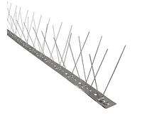 WOLFPACK LINEA PROFESIONAL 5120220 Anti Palomas 1 Metro Inoxidable Doble 60 Pinchos, Multicolor, único