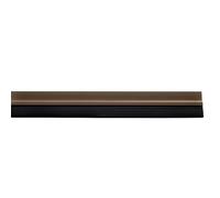 Wolfpack linea profesional - burlete puerta pvc marron con goma 1 metr