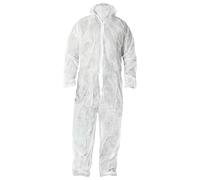 WOLFPACK LINEA PROFESIONAL - Buzo Monouso Polipropileno Blanco "L"