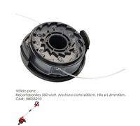 Wolfpack linea profesional cabezal nylon repuesto recortabordes 550 wa