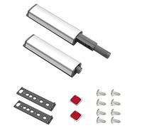 WOLFPACK LINEA PROFESIONAL - Cierre Iman Para Puerta Armario Presion Magnetica. Pack 2 Piezas Cierre Puerta, Cierre Cajon, Cierre Mueble, Cierre Amortiguador