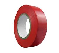Wolfpack – Cinta aislante Línea profesional 20 m x 19 mm Roja uso doméstico