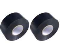 WOLFPACK LINEA PROFESIONAL - Cinta Aislante 40 m. x 38 mm. Negra Uso Doméstico (Paquete de 2)