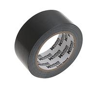 WOLFPACK LINEA PROFESIONAL Cinta Americana Muscle Color Negro 48 mm. x 25 mertos. Super Resistente, Sellar, Reparar, Unir, Fijar, Sujetar, Empaquetar.