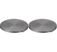 WOLFPACK LINEA PROFESIONAL - Cinta Persiana Gris 14 mm. Rollo 50 metros (Paquete de 2)