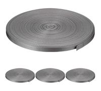 WOLFPACK LINEA PROFESIONAL - Cinta Persiana Gris 14 mm. Rollo 50 metros (Paquete de 4)