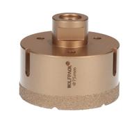 Wolfpack linea profesional - corona diamante para amoladora Ø 75 mm.