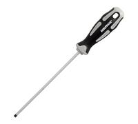 WOLFPACK LINEA PROFESIONAL Destornillador Plano Vaciado Acero S2 Mango TPR Bimaterial 1.0 Ø 5,0 x 150 mm