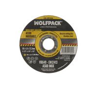 Wolfpack linea profesional disco corte abrasivo acero inoxidable Ø 11