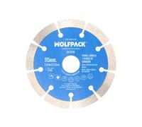 Wolfpack linea profesional disco diamante Ø 115 mm. piedra, ladrillo,