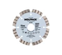 Wolfpack linea profesional disco diamante hormigon armado/granito Ø 1