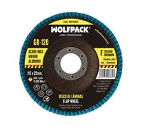 Wolfpack linea profesional - disco laminas lija circonio 115x22 mm. gr