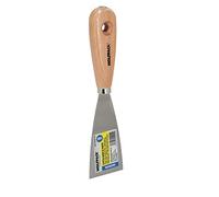 WOLFPACK LINEA PROFESIONAL Espatula Mango Madera Hoja Acero 50 mm. Espatula Yeso, Espatula Pintor, Espatula Masillas, Espatula Pladur, etc.