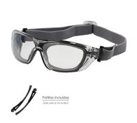Wolfpack linea profesional gafas de seguridad acolchadas cristales tra