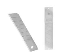 WOLFPACK LINEA PROFESIONAL Hoja Cutter 25 mm. (Estuche 10 Piezas) Acero Sk5
