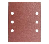 WOLFPACK LINEA PROFESIONAL - Lija Recambio Con Velcro 114x140 mm. Con Agujeros Grano 120 (10 Piezas)