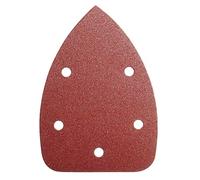 WOLFPACK LINEA PROFESIONAL Lija Recambio Velcro Delta 140x100 mm. con Agujeros Grano 120