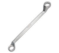 WOLFPACK LINEA PROFESIONAL Llave Estrella Acodada Plus Acero Cromo Vanadio 30x32 DIN 838. Llave Doble Boca Acodada, Llave Fija Estrella Acodada