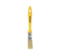 WOLFPACK LINEA PROFESIONAL Paletina Profesional Cerda Blanca Ancho 20 mm. Cerdas Naturales Mango Plastico Ergonomico, Brocha Pintor, Pincel Pintura