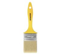 WOLFPACK LINEA PROFESIONAL Paletina Profesional Cerda Blanca Ancho 60 mm. Cerdas Naturales Mango Plastico Ergonomico, Brocha Pintor, Pincel Pintura