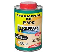 Wolfpack Pegamento PVC Línea Profesional con pincel 1000 ml