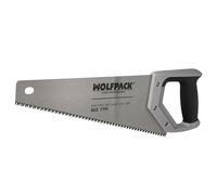 WOLFPACK LINEA PROFESIONAL Serrucho Carpintero Bimaterial 350 mm. / 14" Acero SK5 Triple Afilado Sierra Carpintero, Serrucho Carpinteria, Sierra Costilla