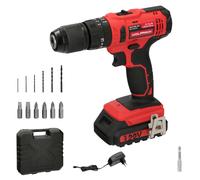 Wolfpack linea profesional taladro atornillador 20 v. con 2 velocidade