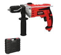 Wolfpack Taladro percutor Línea profesional 1050 W con variador de velocidad y maletín incluido