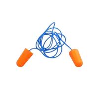 WOLFPACK LINEA PROFESIONAL Tapón Espuma Para Oídos 2 Tapones Con Cordon Snr 31Db Trabajar, Dormir, Estudiar, Leer, Viajar, Ronquidos, Proteccion Auditiva
