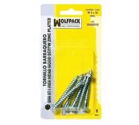WOLFPACK LINEA PROFESIONAL Tirafondo Barraquero DIN571 7 x 60 mm