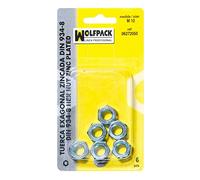 WOLFPACK LINEA PROFESIONAL Tuerca Hexagonal Zincada DIN934 M3