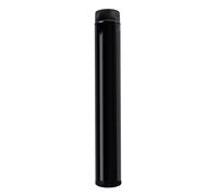 Wolfpack tubo de estufa acero vitrificado negro Ø 200 mm, ideal estuf
