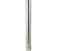 Wolfpack Tubo Estufa Exojo Espesor 0.4mm Acero Galvanizado 150mm: Asegura una instalación segura con este tubo de estufa de acero galvanizado resistente.