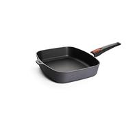 Woll 1629dps Diamond Lite Sartén de Hierro Fundido con Mango Desmontable, Rectangular, 30 x 26 cm, 7 cm de Alto
