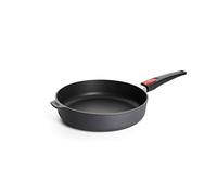 Woll 1728 DPI Diamond Lite - Cacerola para inducción, con mango desmontable, diámetro 28 cm, 7 cm de alto
