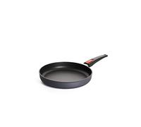 Woll Diamond Lite - Sartén (inductiva, diámetro de 26 cm, 5 cm de alto, con mango extraíble, apta para todo tipo de fuegos, aluminio fundido, revestimiento antiadherente, apta para horno, antracita)