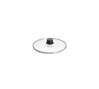 Woll Diamond Logic XR - Tapa de cristal de seguridad, redonda, diámetro de 24 cm, con ventilación permanente, transparente