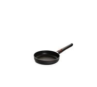 Woll Eco Lite QXR - Sartén plana inductiva de 20 cm de diámetro y 5 cm de altura con mango extraíble, apta para todas las cocinas, sin PFA, aluminio reciclado 100% apto para horno, color negro