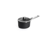 WOLL Olla Eco Logic QXR de 18 cm de diámetro, 2,0 l, 10 cm de alto, con tapa, mango de acero inoxidable extraíble, olla antiadherente sin PFAS, apta para horno, olla de inducción, olla pequeña para