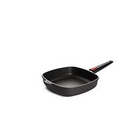 Woll - Sartén (Aluminio Fundido), Color Negro, fundición de Aluminio, Negro, 26 x 26 x 6.5 cm