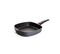 Woll Sartén Cuadrada Diamond Lite de 28 x 28 cm con Mango extraíble - Sartén Antiadherente de Aluminio Fundido Apta para Horno, Apta para vitrocerámica, Gas, eléctrica y halógena, sartén Cuadrada