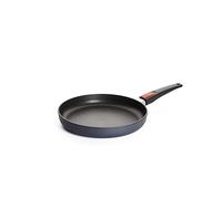 Woll Sartén plana Diamond Lite para inducción, 28 cm de diámetro, 5 cm de alto, con asa extraíble, apta para todo tipo de cocinas, sartén de aluminio fundido, apta para horno, antracita