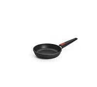 Woll Titanium Nowo - Sartén para freír con mango extraíble, Negro, 20 cm