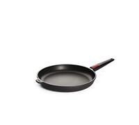 Woll Titanium Nowo - Sartén para freír con mango extraíble, Negro, 32 cm