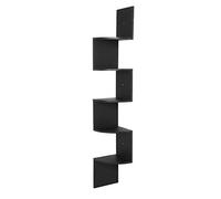 WOLTU Estante de Esquina para Pared Estantería Flotantes de Madera Juego de 5, Alto 156cm RG9313sz